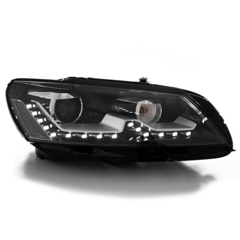 EC00016 B7 Passat BiXenon Projector Headlight kit with LED Strip