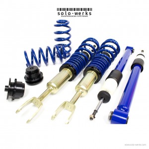 S1AU001 - Solo Werks S1 Coilover System - Audi A4 B6/B7 Sedan 2wd & Quattro (non S4) S1AU001 - Solo Werks S1 Coilover System - Audi A4 B6/B7 Sedan 2wd & Quattro (non S4)